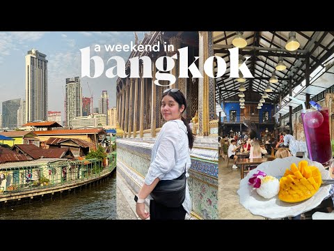 Bangkok Thailand Travel VLOG 2024 | sightseeing, shopping, cafe hopping