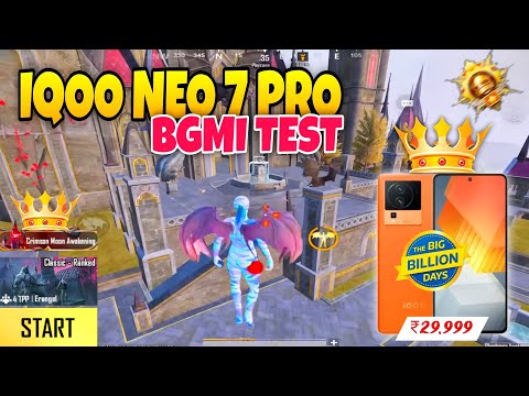 Iqoo neo 7 pro 🔥 bgmi test 3.4 update new mood 🔥 hard gameplay 🔥