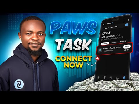 PAWS Task: ✅ Connect SOLANA Wallet NOW