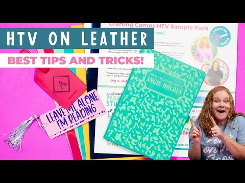 How to Add HTV to Leather (Plus More HTV Project Ideas!)