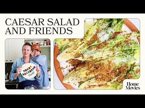 Alison Makes a Great Caesar Salad and Wraps It for David's Birthday | Home Movies with Alison Roman