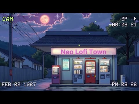 Tokyo Peaceful Night Ambience 🎧 – Lofi Hip Hop Beats to Chill, Study, and Relax 🎶✨