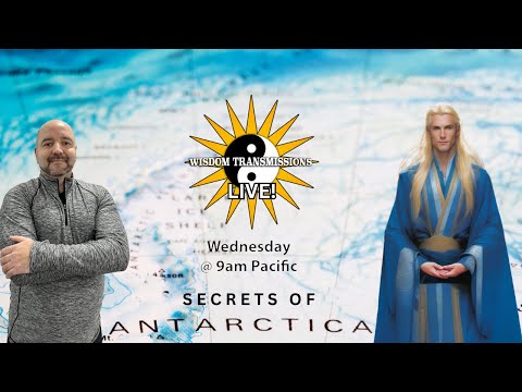 Adronis - "Secrets of Antarctica" + Q&A and Distance Healing - Wisdom Transmissions Live!