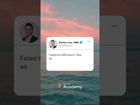 Failed the CMA exam? Take advantage of online tutoring & support.