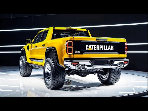 NEW 2025 Caterpillar Pickup Truck - Built for the Toughest Tasks