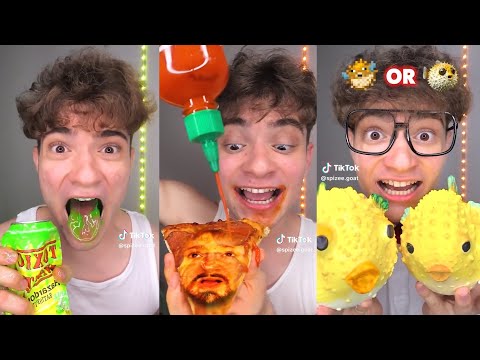 Extreme Spicy Food Challenge By Spizee The Goat | Mukbang & ASMR Compilation 2024✔