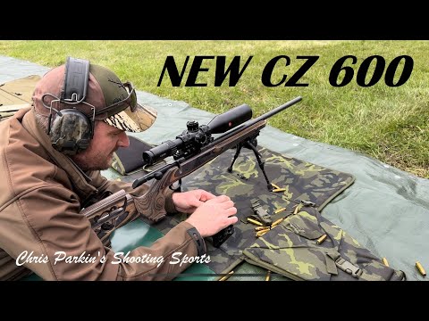 NEW CZ 600 Centrefire Rifles, "Alpha", "Ergo", "Range", "Lux" and "Trail" in 308/223 on the range!