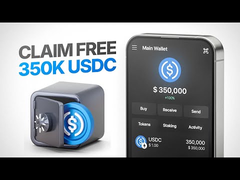 Claim Free 350,000 USDC in 2024 💰 | Step-by-Step Guide to Big Crypto Rewards