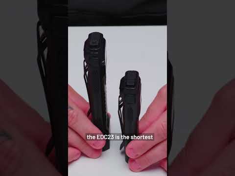 When compact meets high-performance | Nitecore EDC23 flat pocket flashlight