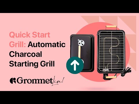 Quick and Easy Outdoor Grilling and Cooking with the Quick Start Grill | Grommet Live