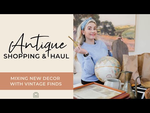 Shopping for My ENGLISH COTTAGE House Using MOSTLY Thrifted Antique Finds