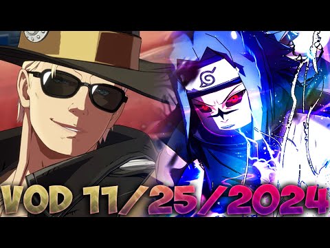 🔴VOD - Sasuke To Max Rank In Shonen Unleashed Finale? + Strive (11/25/2024)