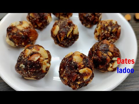 Dates Laddu Recipe | Dry Fruits Laddu | Dates ladoo recipe