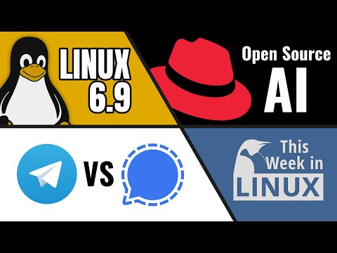 Linux 6.9, Red Hat AI, Telegram vs Signal Drama, Manjaro 24 & more Linux news