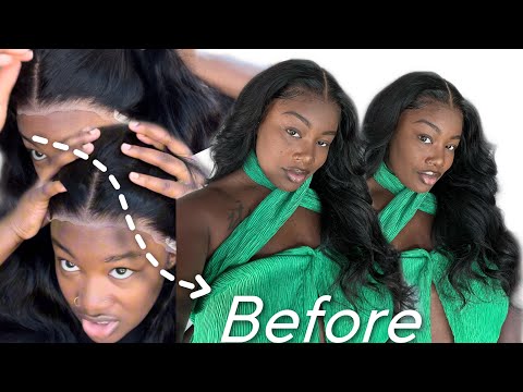 First Pre-everything🔥 Frontal Glueless Body Wave Wig Easy Install ft BeautyForever