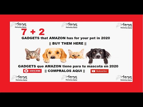 ⇨⇨⇨ 7 + 2  GADGEDS para tu MASCOTA que puedes encontrar en AMAZON    || STOP HERE SPECIAL OFFER ||