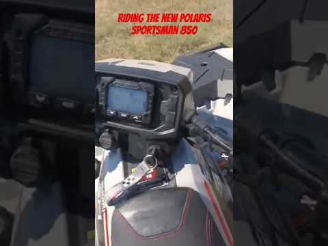 Too Much Power! - New Polaris 850 Sportsman #shortsvideo