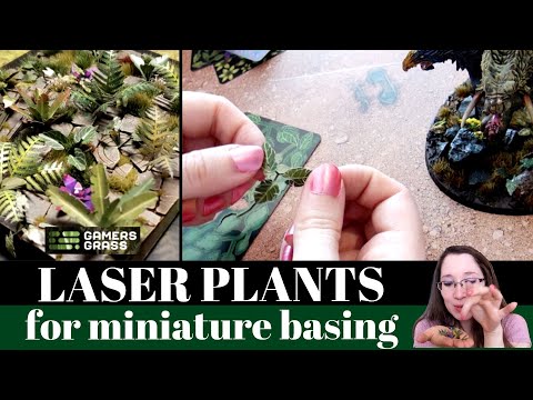 GamersGrass Laser Plants for Miniatures & Dioramas - First Impressions