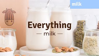 The Ultimate Plant-Based Milk - Everything Milk Recipe I Almond Cow