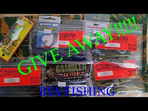 Fishing Tackle Giveaway | BYA Fishing (Closed)