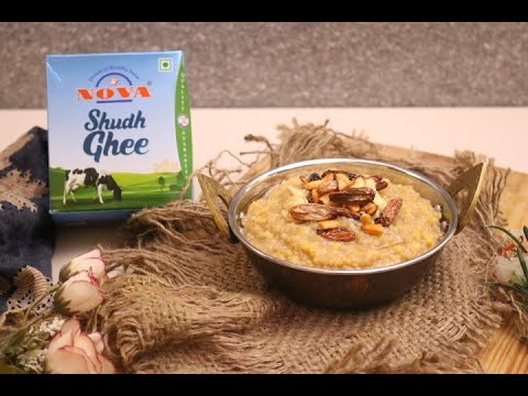 Oats Sweet Pongal Recipe | Nova Cooking Classes | Healthy Recipe | Vegetarian Food