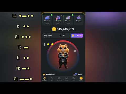 17 September daily chipper hamster Kombat | 1,000,000 million task completed Hamster Kombat