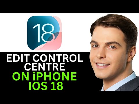 EDIT CONTROL CENTER IPHONE IOS 18 2025! (FULL GUIDE)