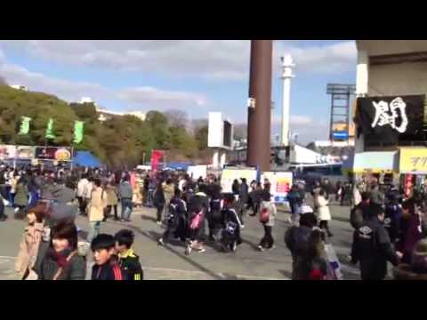 Gamba Osaka pre-game fun J.League J2 2013 food dance picnic culture shock? Must see for fans!