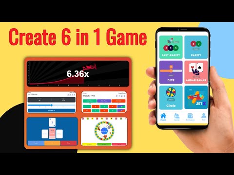 Create Your Own 6 In 1 Prediction Game Website I Start Online Earning | Earning App | Color Game