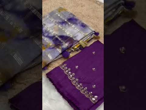 Special Sibori Saree Collection  Pure Viscose Georgette saree with shibori dying all over the saree