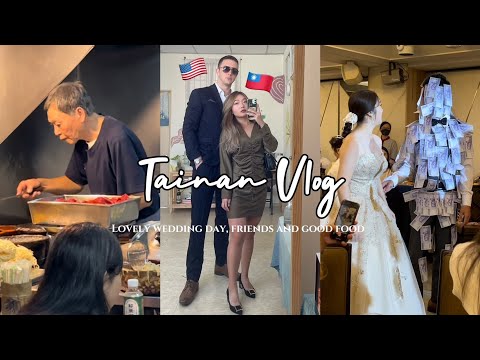 Taiwanese wedding day, check out the best eel noodle in Taiwan! Tainan Vlog