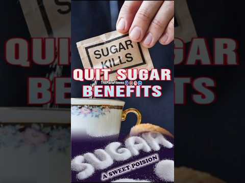 Quit Sugar Benifits | 8 reasons to ditch sugar | #quitsugar | #thepairafitness | #viral | #shorts