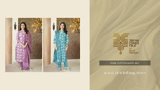 Pure Cotton Kurti Set