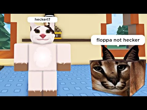 When Beluga Raise a Floppa in Roblox | hecker