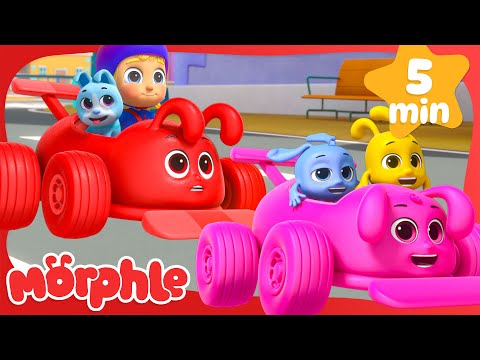 Rainbow Race: Mila, Morphle & Pet Portal Adventure | Morphle TV #shorts | Fun Kids Cartoon