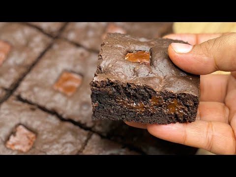 Chocolate Brownie Recipe | Fudgy Brownie Recipe | Perfect Brownie Recipe