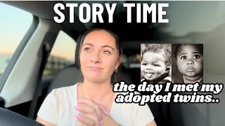 The day I met my adopted twins I Foster To Adoption Storytime