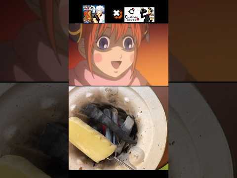 【銀魂】パロディ版ハイジのチーズが伸びすぎた #shorts  ＃アニメ飯