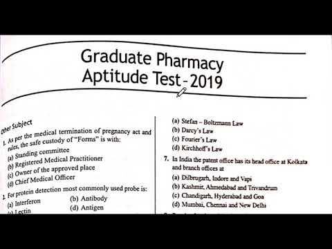 gpat 2019 mcqs | gpat prepration mcqs | 2019 important mcqs✅🤳👌🙄 | part 1🤳👌✅ @g-patrevisionclasses