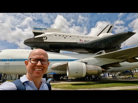 Detailed tour through the Boeing 747 that carries the Space Shuttle Orbiter.