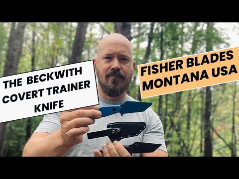 The Beckwith Covert TRAINER Knife from Fisher Blades Is Now Available!