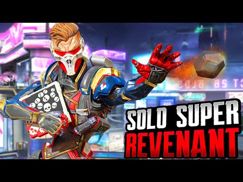 SOLO SUPER REVENANT 40 KILLS AND 8K DAMAGE IN AMAZING TWO GAMES (Apex Legends Gameplay)