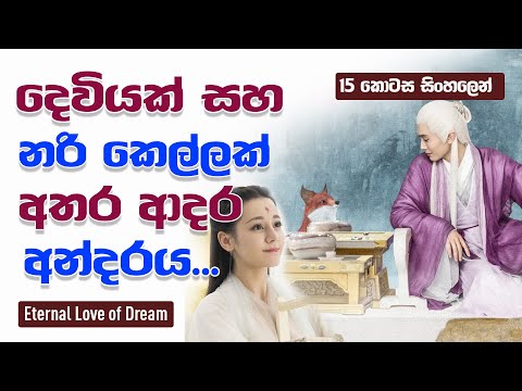 දෙවියෙක් සහ නරි කෙල්ලෙක් අතර ආදර අන්දරය | Eternal Love of Dream CDrama Sinhala Review  | 15 කොටස