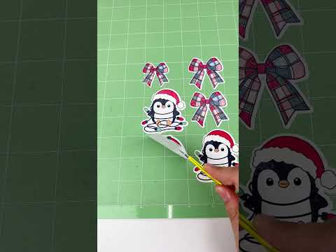 DIY Holiday Printable Stickers