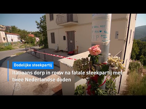 😢 Italiaans dorp in rouw na fatale steekpartij met twee Nederlandse doden | Hart van Nederland