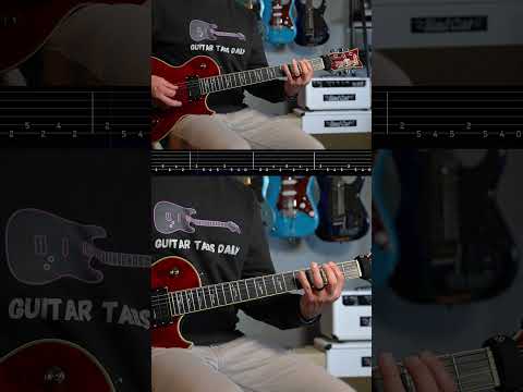 Crazy Train Intro Riff - Guitar Tabs #guitartabs #guitartutorial #guitarlesson