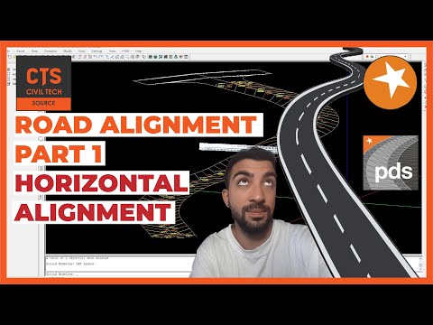 PDS Road Design - Horizontal Alignment