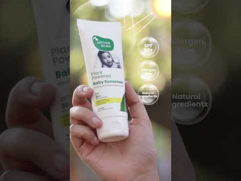 Plant Powered Baby Sunscreen - Mother Sparsh  #baby