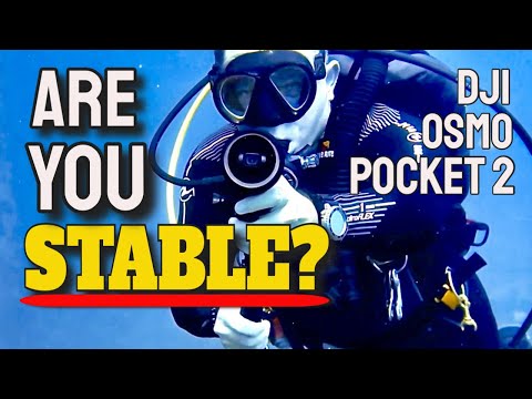 Scuba Diving with the DJI Osmo Pocket 2 (3 Axis Gimbal Video Stabilization).