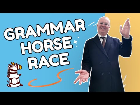 Simple ESL Grammar Games: Grammar Horse Race